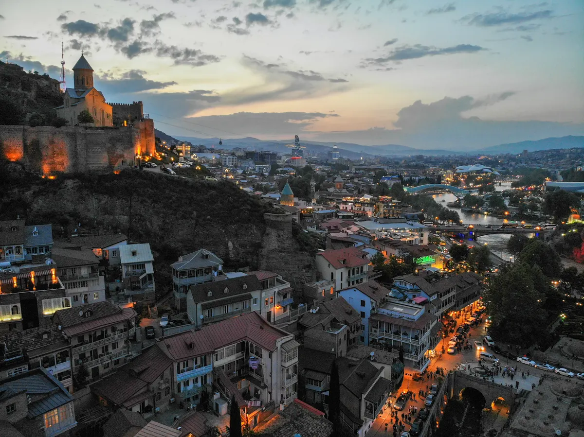 Altstadt von Tiflis, Georgien